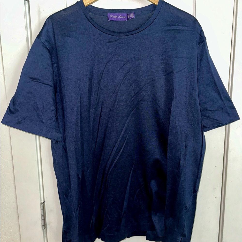 Ralph Lauren Men’s T-shirt Purple Label Luxury